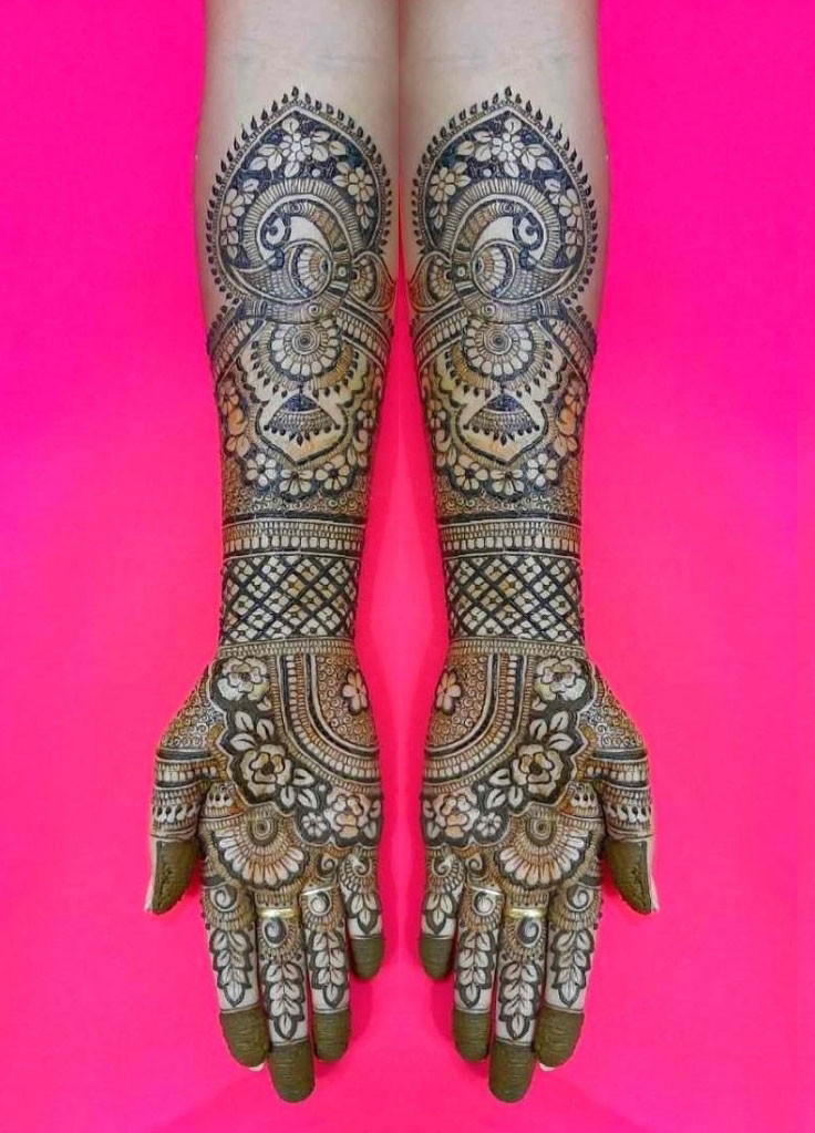 15 Beautiful Henna Tattoo Design you should try - The Henna Guys