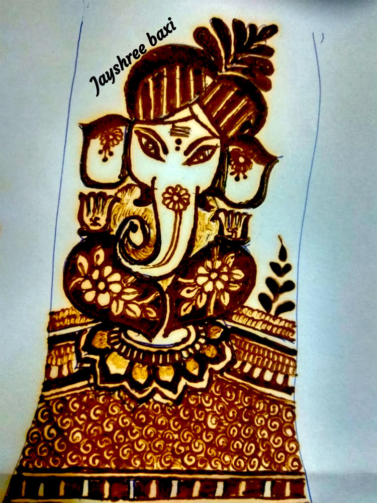 Figures inspired by my favourite artist @sonamistry_mehandi For Bridal  mehndi booking contact on +91 9879163059 | Instagram